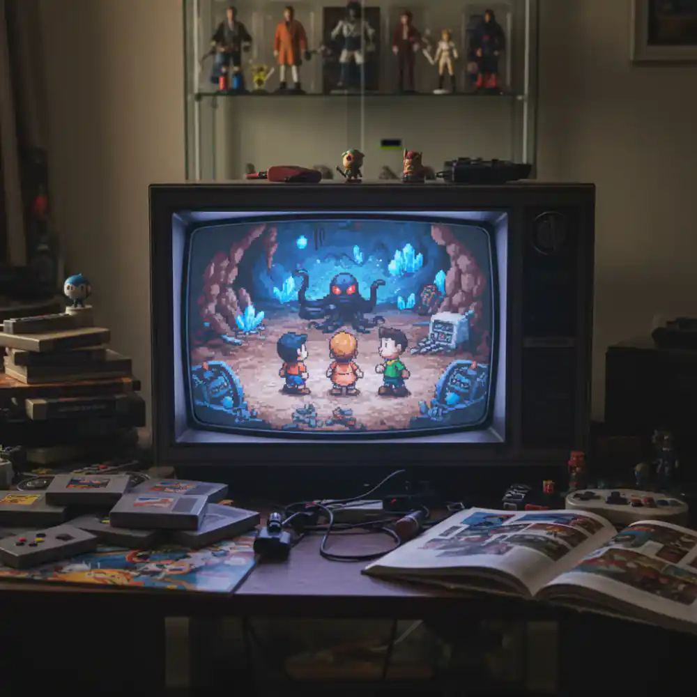 Earthbound gameplay screen