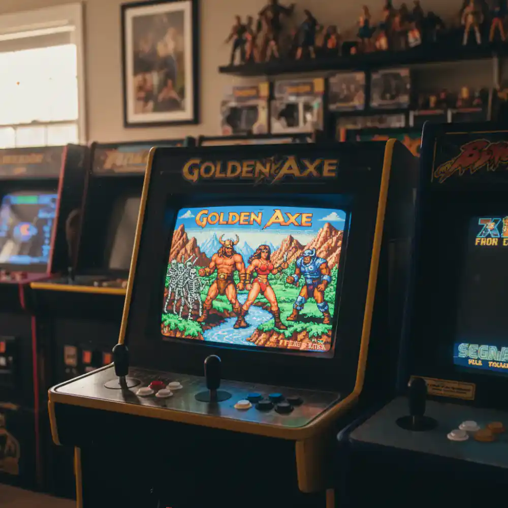 Golden Axe arcade screen