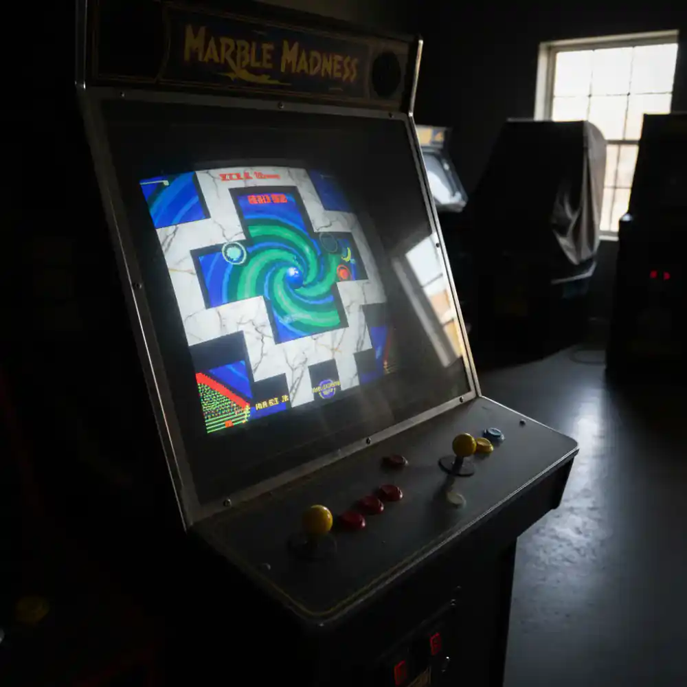 Marble Madness arcade screen
