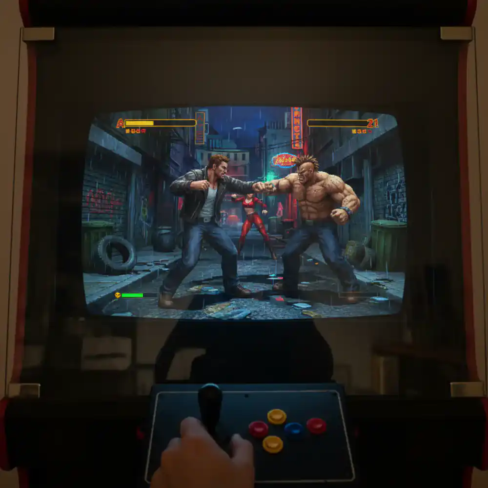Streets of Rage 2 gameplay screen
