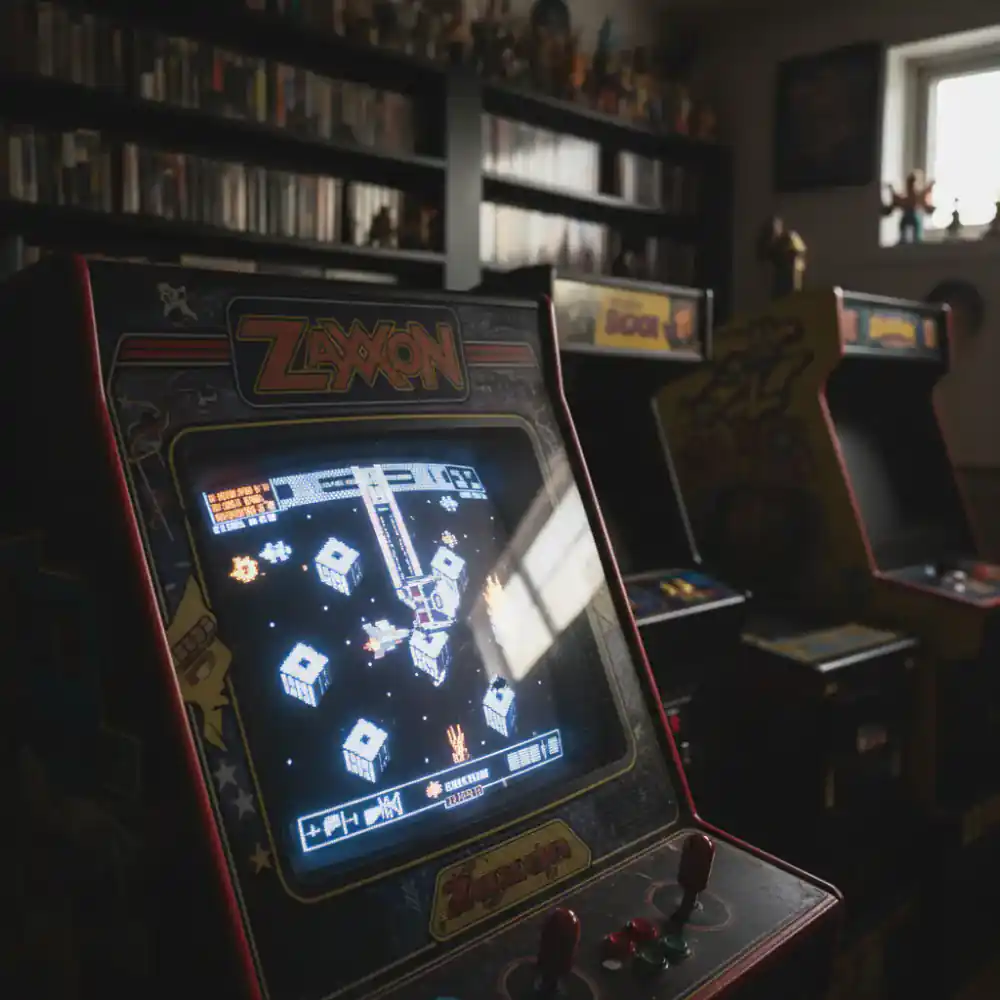 Zaxxon arcade screen